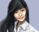 リアル調なSNSアイコンを描きます インパクトのある自画像をアイコンにしませんか？ イメージ1