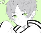 シンプルなSNS用イラスト作成します SNSアイコン等に使えるモノクロ単色イラスト描きます！ イメージ3