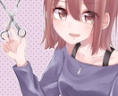 SNSのアイコンや歌ってみたサムネイル等描きます 可愛くてキラキラしたイラストが得意です！ イメージ4