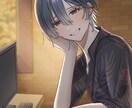 ご要望に沿った雰囲気あるイラストお描きします SNSアイコンや立ち絵、一枚絵、動画サムネイル／イラストなど イメージ1