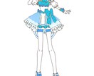 衣装デザイン書きます 女の子の衣装デザインならおまかせください！ イメージ1