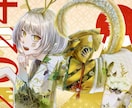 一枚絵、サムネイル、アイコン、書籍表紙、描きます 【世界観重視、雰囲気重視】厚塗り寄り、丁寧に美しく描きます。 イメージ2