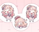 SD、ミニキャライラスト制作いたします 急ぎの制作も可能です！商用利用可 イメージ2
