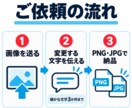 AI画像の文字化け・誤字をピンポイントで直します AI再生成なし。気に入った画像はそのまま残します イメージ4
