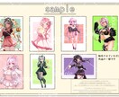 可愛い女性のイラスト制作します アイコンやサムネなど用途に合ったイラストを制作できます！ イメージ4