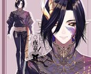 Vtuber様向★live2dパーツ分立ち絵描ます 【提携モデラー紹介可能】高品質！綺麗で格好いい！ イメージ3