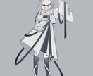サムネイル/アイコン/ヘッダーのイラスト制作します 少しダークな、けれど目を引くイラストをお届けします イメージ9