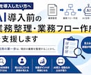 AI導入前の業務整理・業務フロー作成を支援します AIを使いたいが業務が整理されていない方へ イメージ1