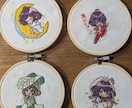 あなたのコテキャを刺繍します 推し活・配信特典受付中ひと針ひと針、心を込めて制作します。 イメージ4
