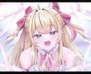 イラスト作成いたします SNSアイコン、背景付き一枚絵、立ち絵など イメージ2