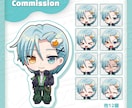 ミニキャライラスト制作いたします SNSアイコンやグッズ制作、YouTube等に使用できます！ イメージ3