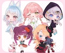 ミニキャラ・デフォルメイラスト描きます 企業実績あり！ドールのような繊細でかわいいイラストを描きます イメージ5