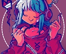 ポップなテイストでご希望のイラストをお描きします あなたのお好みに沿ったイラストをご提供！✨ イメージ5
