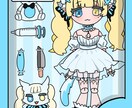 フィギュア化3頭身描きます かわいい、グッズにもおすすめです イメージ1