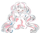 格安1000円プラン★シンプル線画イラスト描きます オプション追加でお好みカスタム◎おしゃれ可愛いSNSアイコン イメージ6