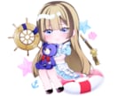 かわいいミニキャラ作成いたします あなただけのかわいいミニキャラをお描きいたします！ イメージ2
