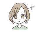 SNSに使えるゆるかわアイコン描きます あなたの可愛いお姿を、パッと目を惹くアイコンに♪ イメージ2