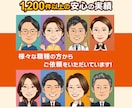 名刺・アイコン・スタッフ紹介用の似顔絵を製作します 1,200件以上の製作実績！様々な職種に対応します！ イメージ3