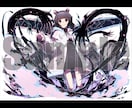 OC/うちの子をソシャゲ風に描きます 商用利用/二次利用可能です！！ イメージ5