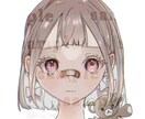 正面限定◇修正無制限！SNS用アイコン描きます お求めやすい価格で確かな品質！背景も自由に追加できます◇ イメージ1