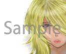 個性派アイコンイラスト作成致します ほかの人とは違うモノにしてみませんか？【人物アイコン】 イメージ1