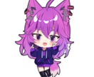 商用利用込み！ぷにぷに二頭身のSDイラスト描きます 5月〇お急ぎ〇募集中お気軽にご相談ください！ イメージ5