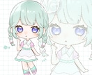 もちもちかわいいSDをお描きします もちもちでかわいいSDが得意です！表情差分、商用利用◎ イメージ2