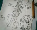 制服イラストお描きします 卒業や引退の記念に、既製品にはない思い出を込めて！ イメージ2