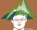 お気に入りを頭上に◎色鉛筆タッチで似顔絵描きます かたくない、ゆるい、楽しそう、親近感がモットーです。 イメージ4