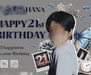 地下アイドル・生誕祭・応援広告デザイン制作します フラスタパネル・生誕広告など、世界観を大切にしたデザイン制作 イメージ2