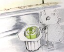 ディストピアの香り漂うイラストを描きます 歯車、蒸気機関車や人類滅亡後の世界観が好きな方へ イメージ4