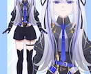 Vtuberのキャラデザ〜パーツ分けします あなたの"癖"を詰め込んだキャラお仕立てします！ イメージ1