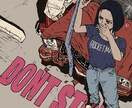 ストリート系のイラスト描きます アナログ風のタッチでイラスト製作致します イメージ8