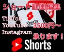 縦型動画制作します tiktokやYoutubeショートなど動画作ります イメージ1