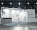 展示会ブースデザインから製作図面まで対応します 素早く丁寧に展示会 パース・デザイン制作お手伝いします。 イメージ2