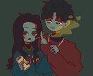 SNS映えするPOPなあなただけのイラスト描きます 汎用性の高いPOP風 の貴方だけのイラストを描きます！ イメージ5