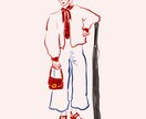 似顔絵やSNS用の人物イラスト描きます SNSや動画、記念日にも。おしゃれなイラストを手軽に イメージ1