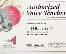初心者大歓迎のオンラインボイストレーニングします 音響学&音声学をメインとした、本格的なボイトレ！ イメージ2