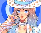 イラストアイコン制作します SNS用、配信用、各種プロフィール用アイコン制作します。 イメージ4