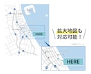 わかりやすい｜MAP・地図のデザインします お店や会場の地図をわかりやすくデザイン。修正回数は無制限！ イメージ7