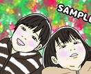 お子様の似顔絵を作成します キラキラでPOPな似顔絵、真心込めて作ります☆ イメージ9