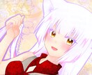 SNS用アイコン⭐可愛い女の子のイラストを描きます 自撮りのイラスト化もOK！優しい・柔らかい印象で仕上げます⭐ イメージ1
