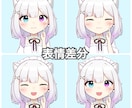 残り4枠！丁寧なミニキャライラストお描きします 修正無制限無料☆即日・商用利用も対応可能◎まずはご相談下さい イメージ5