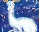 アナログで絵本調の動物・幻獣の絵描きます 絵本調からリアル寄りまで。押絵やアイコン、一枚絵など イメージ6