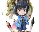 1枚イラスト、立ち絵、デザイン、アイコン等描きます かっこいい、可愛い等を描きます(人物1人) イメージ3