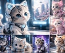 AI猫の画像を提供します AXIS CAT 未来猫と癒しの時間をお過ごしください イメージ2
