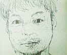 あなただけのオリジナル似顔絵描きます どこか味のある不思議なタッチで描きます。 イメージ2