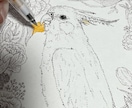 動植物の点描イラストを描きます ペン画で繊細な線と点の絵を描きます！ イメージ7