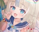 最短3日で納品！OCの1枚絵を製作ます 特にケモミミや女の子が得意です！アニメ塗りが好きな方は是非！ イメージ1