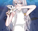 最短3日！アイコン・ヘッダー、1枚絵作成します 「キラキラ」「かわいい」目を引くようなイラストを描きます！ イメージ2